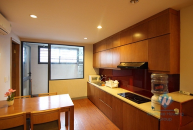 New two bedroom apartment for lease in Au Co street, Tay Ho, Hanoi
